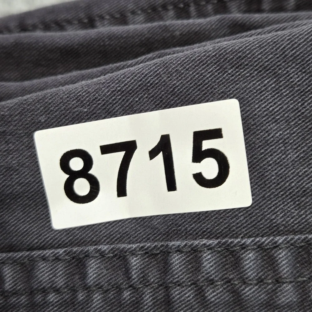 Banana Republic Pants Womens 6L‎ Gray Cargo Twill Stretch Pockets Zip Button